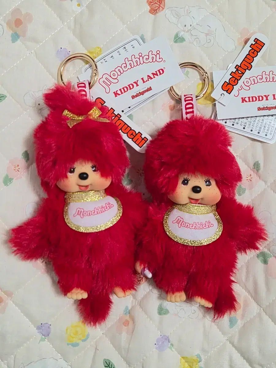 新品) セキグチ キディランド 80周年 コラボ レッド モンチッチ