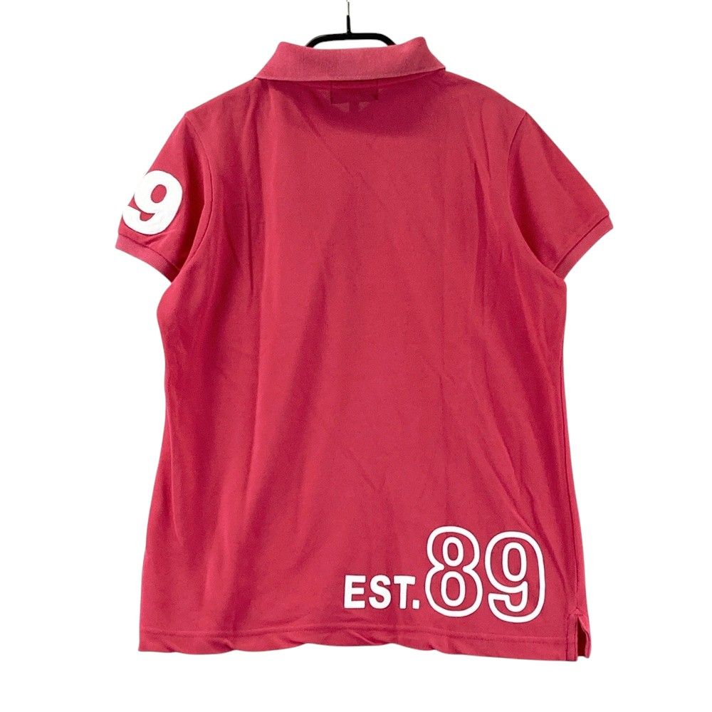 サイズ：0 PEARLY GATES パーリーゲイツ 25周年 半袖ポロシャツ ピンク