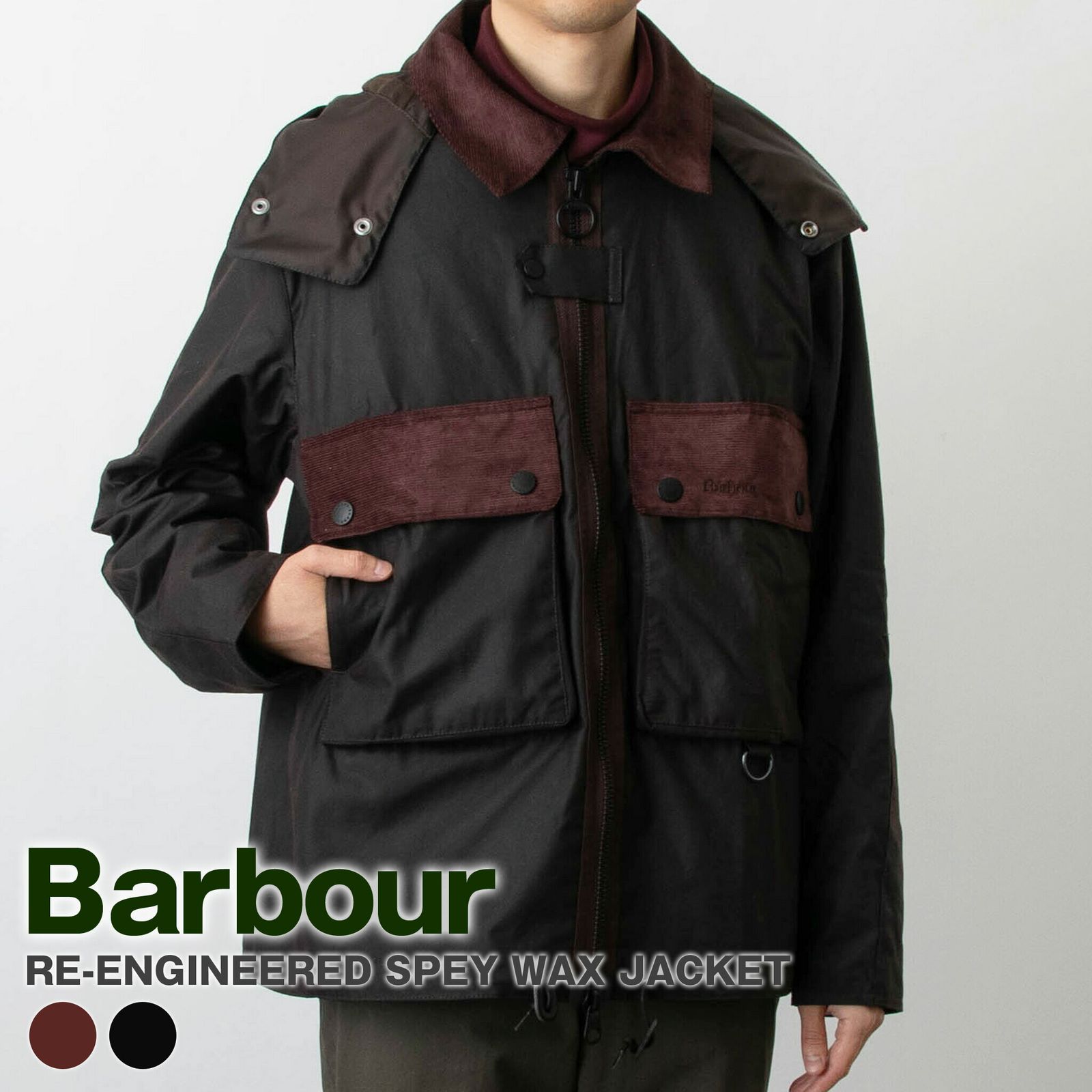 バブアー BARBOUR アウター オイルドコットンジャケット RE-ENGINEERED 