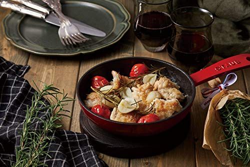 新品】staub ストウブ 「 スキレット チェリー 16cm 」 フライパン