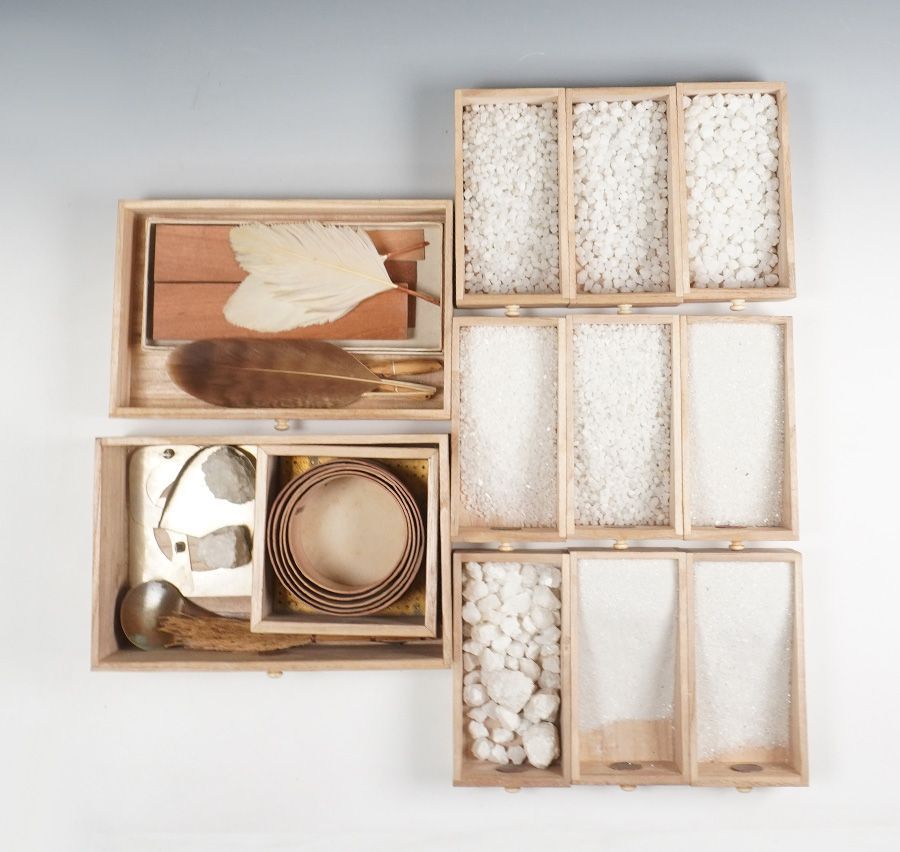 盆石道具 盆栽道具 盆景 盆栽 砂箪笥 道具 白砂 天然石 盆石など 一式