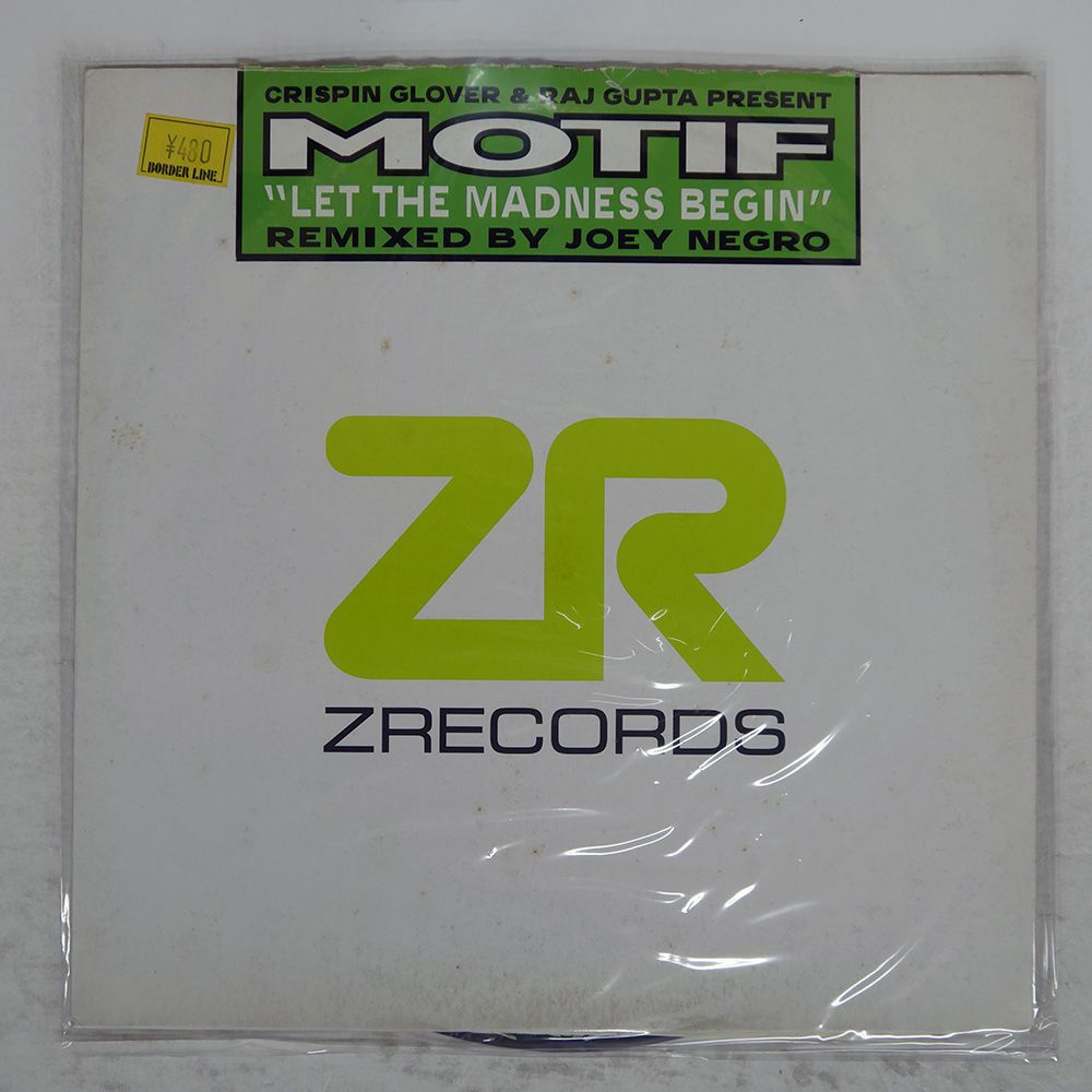 英 UK盤 .MOTIF/LET THE MADNESS BEGIN !/Z ZEDD12062 12 - メルカリ