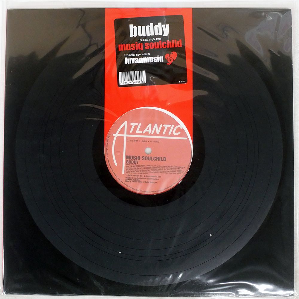 米 US盤 MUSIQ SOUL CHILD/BUDDY/ATLANTIC 0101192 12 - メルカリ