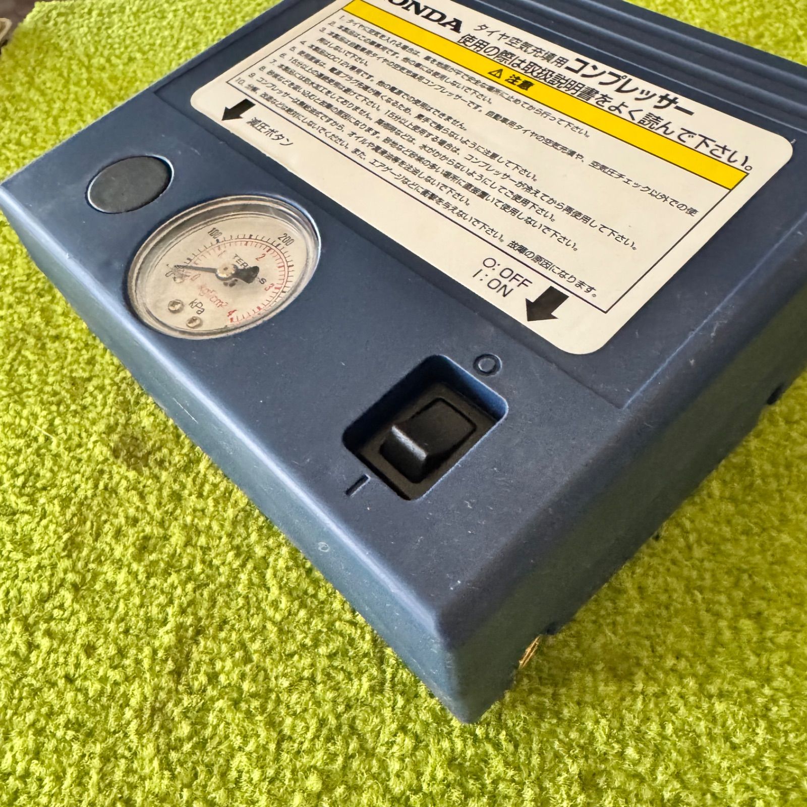 HONDA ホンダ純正☆タイヤ空気充填用 コンプレッサー 12V☆パンク修理