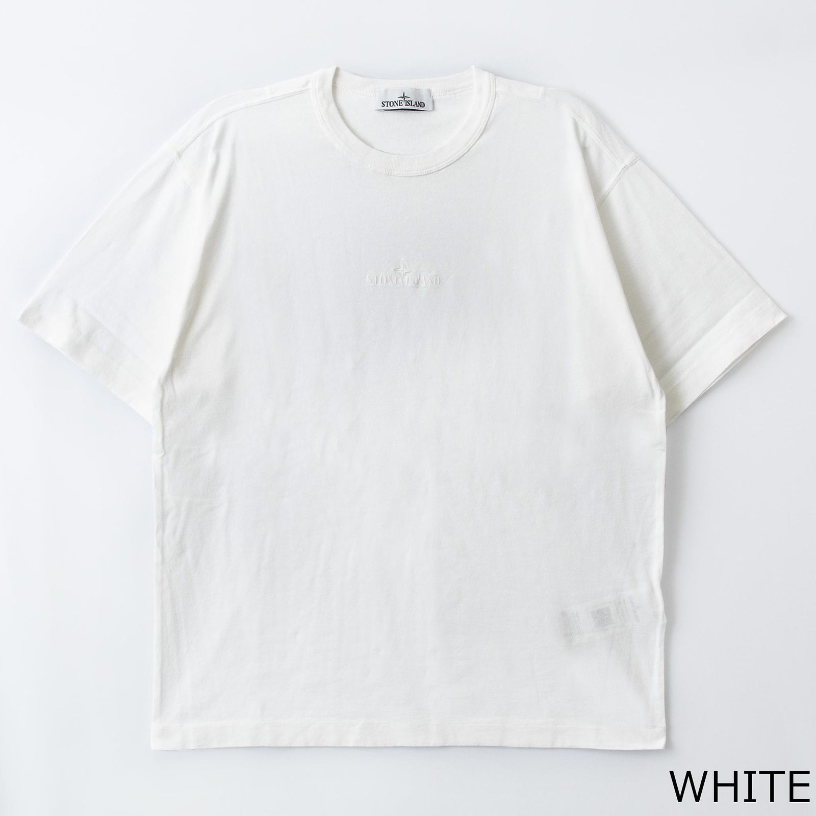 ストーンアイランド STONE ISLAND 半袖Tシャツ EMBROIDERED LOGO SHORT