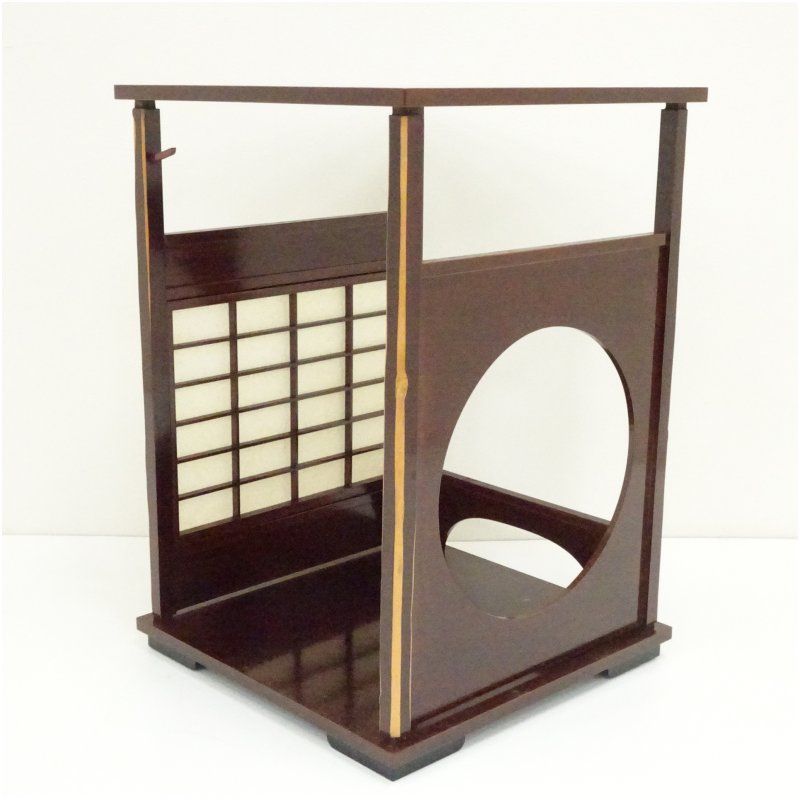 塗師 川瀬表完造 円能斎好吉野棚（共箱） 茶道 茶道具 おしゃれ 茶器