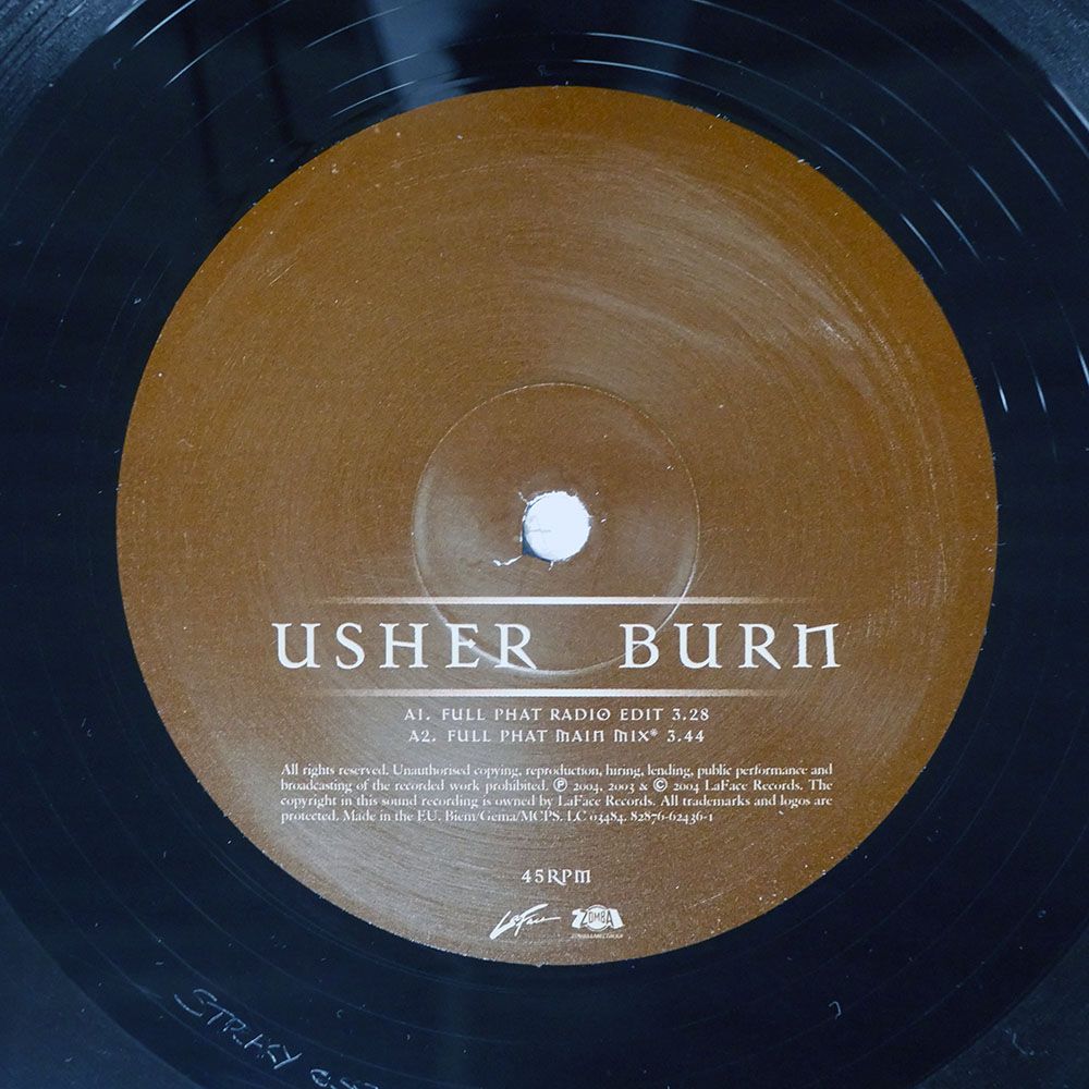 英 UK盤 USHER/BURN/LAFACE 82876624361 12 - メルカリ