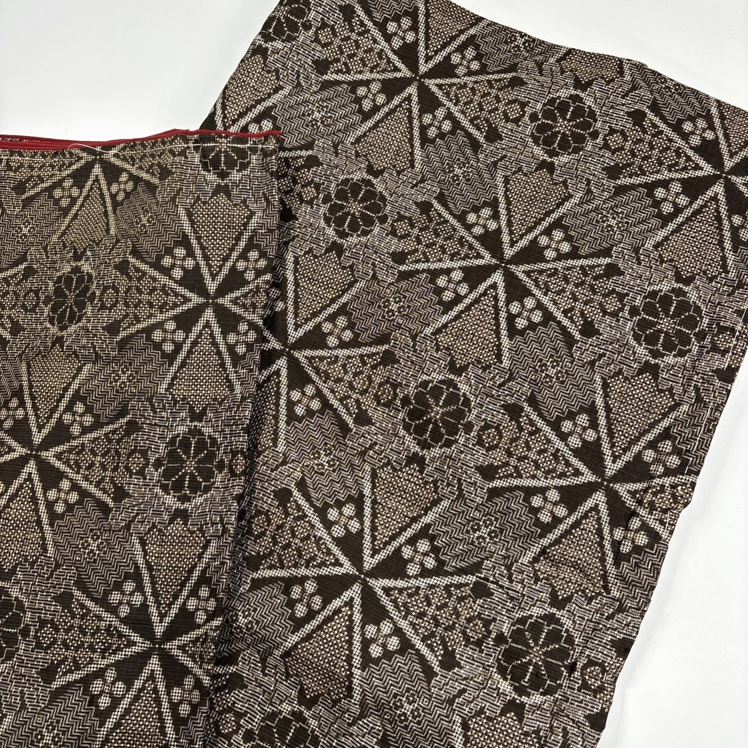 アンティーク 大島紬 龍郷など 6枚 正絹 着物まとめ売り 同梱購入歓迎