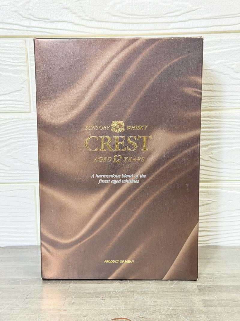 サントリー クレスト 12年 750ml 箱付 古酒 終売品 - メルカリ