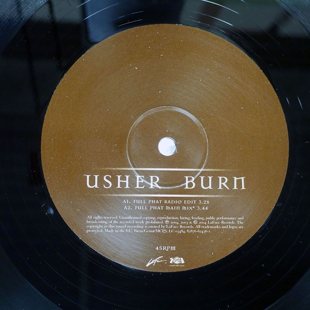 英 UK盤 USHER/BURN/LAFACE 82876624361 12 - メルカリ