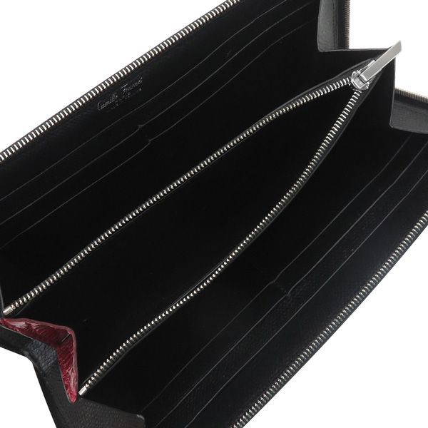 Camille Fournet カミーユフォルネ VERSO アリゲーター ロングジップ