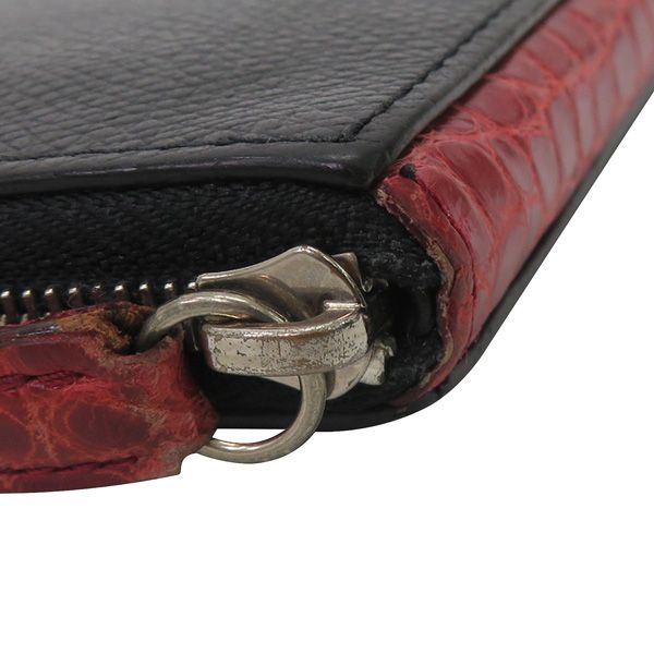 Camille Fournet カミーユフォルネ VERSO アリゲーター ロングジップ