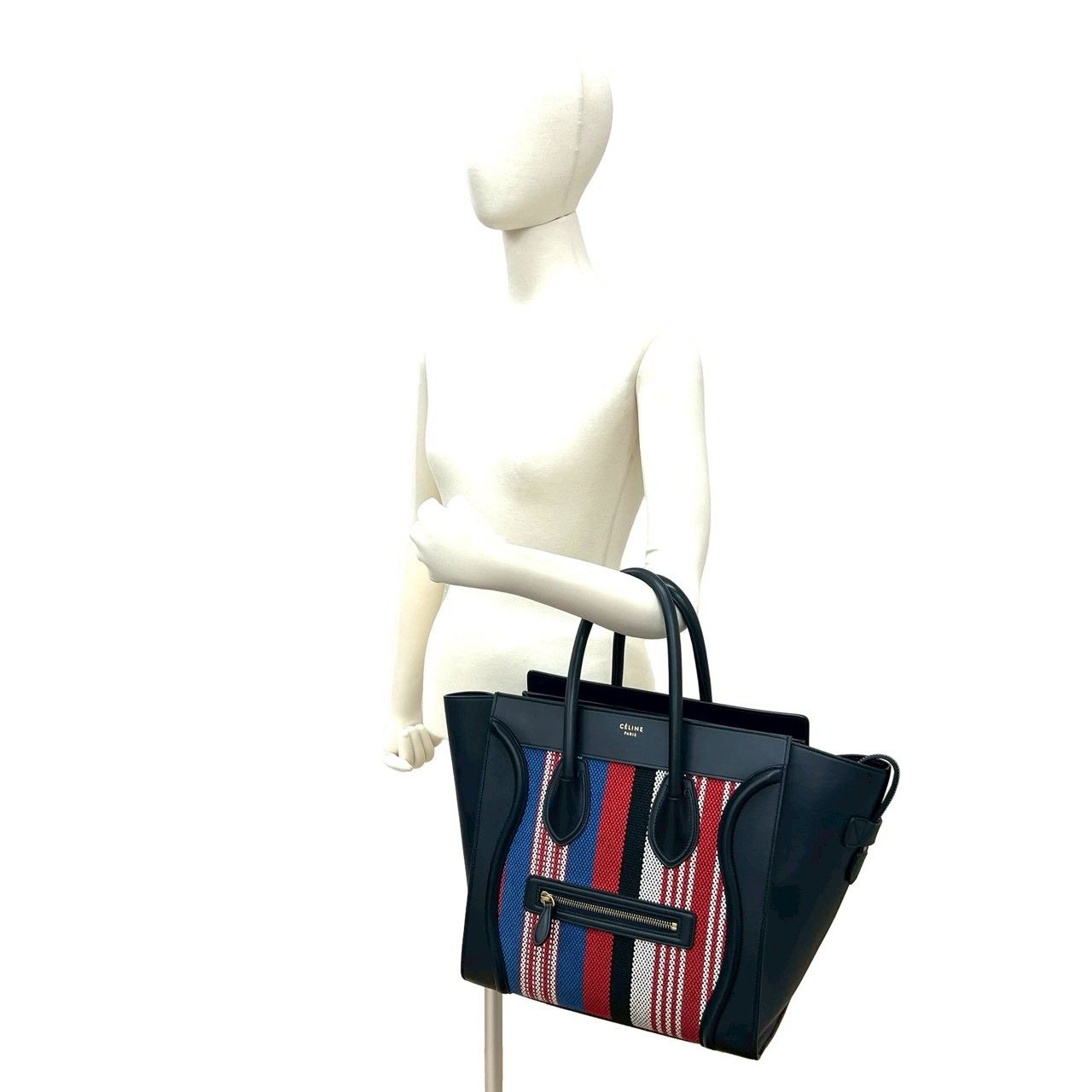 美品！希少 CELINE セリーヌ ラゲージ ミニ レザートートバッグ 