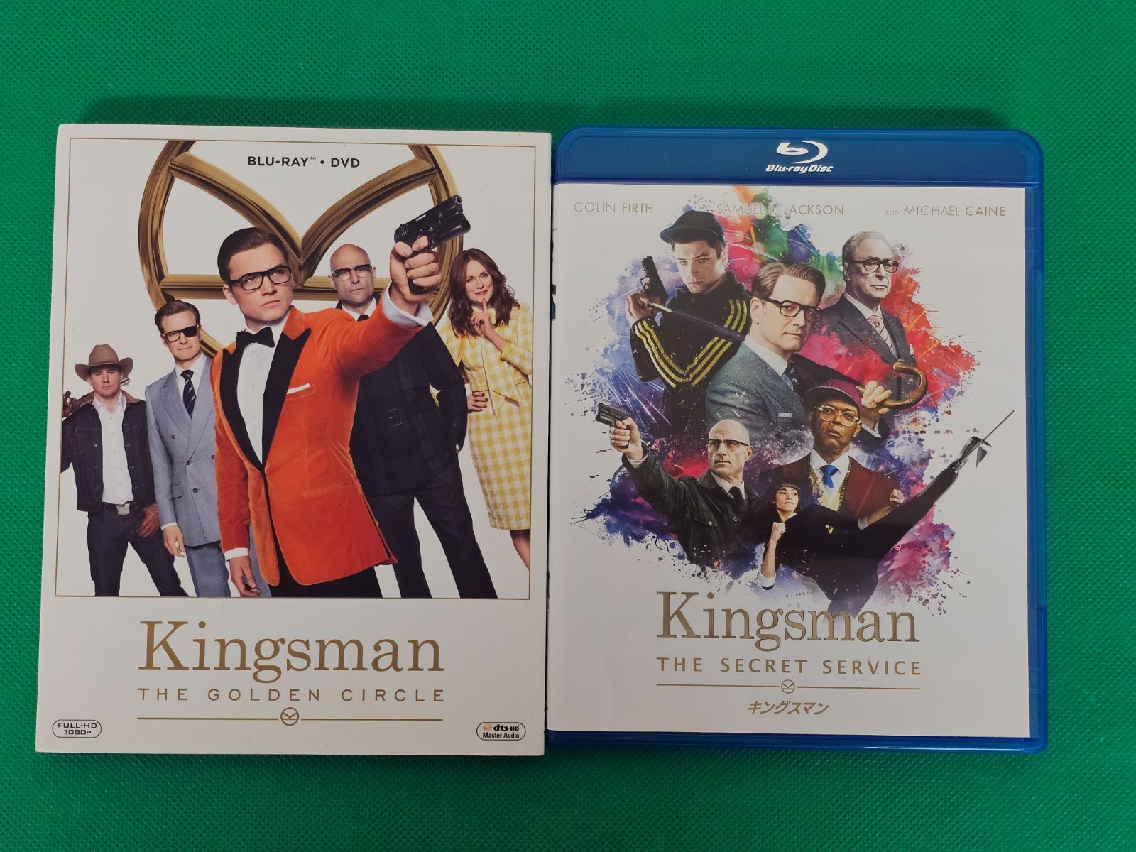W7-49】△キングスマンシリーズ まとめ売り 2点セット BD2枚+DVD1枚