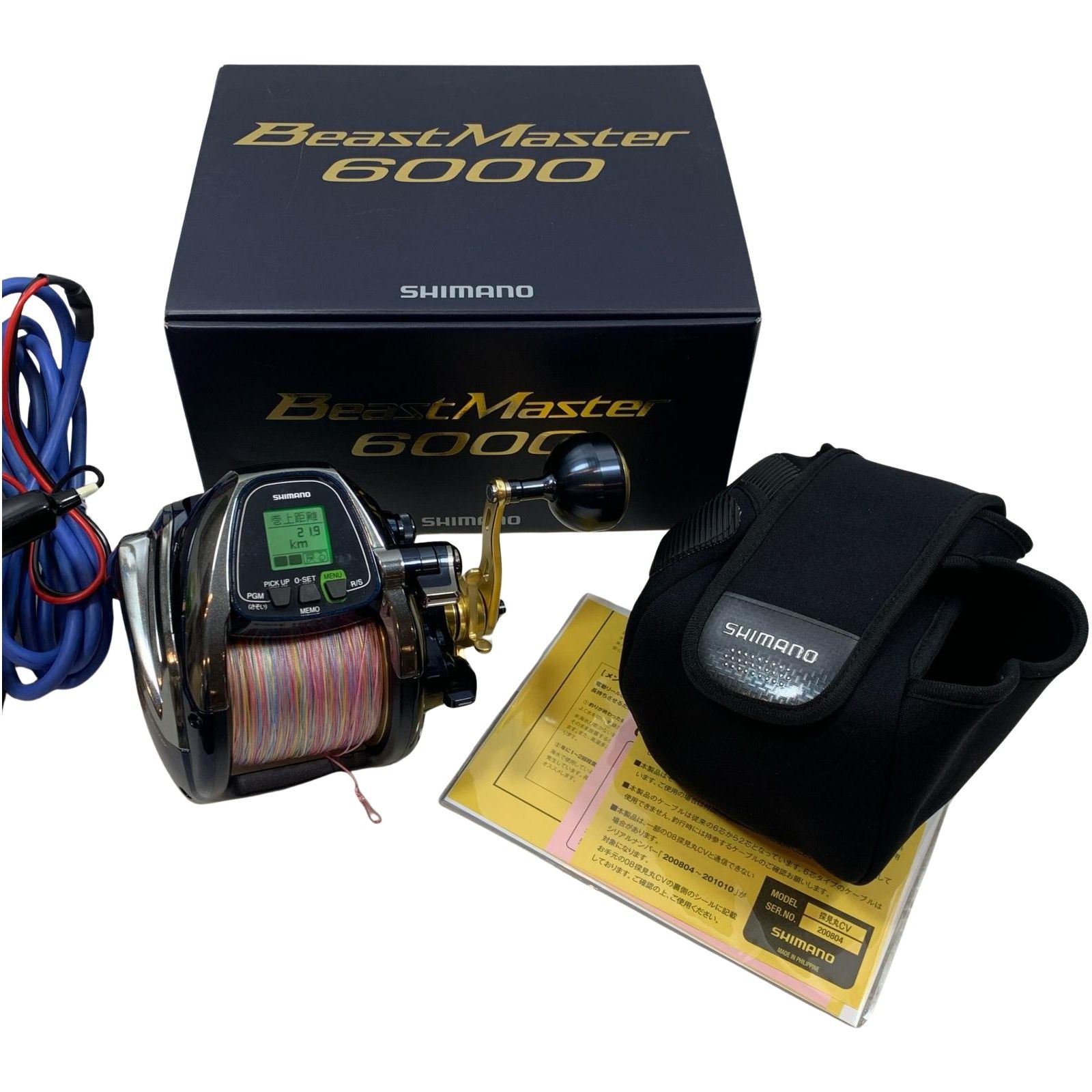 ττSHIMANO シマノ 電動リール 14ビーストマスター6000 21.9k/32.5h