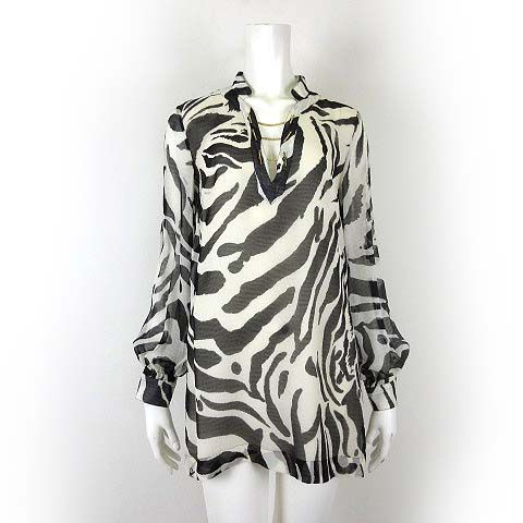 エスカーダ ESCADA シルク チュニック ブラウス プルオーバー バンド