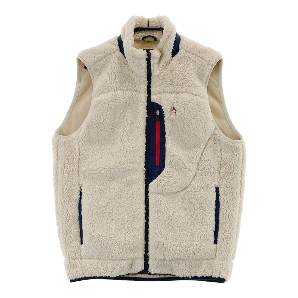 サイズ：M MUNSING WEAR マンシングウェア MGMSJK52 ボア ジップベスト
