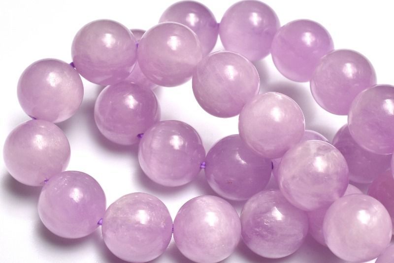 ライラックピンク クンツァイト 9mm ブレスレット 1個売り