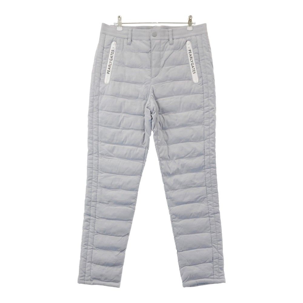 サイズ：2 PEARLY GATES パーリーゲイツ 中綿パンツ 総柄 グレー系