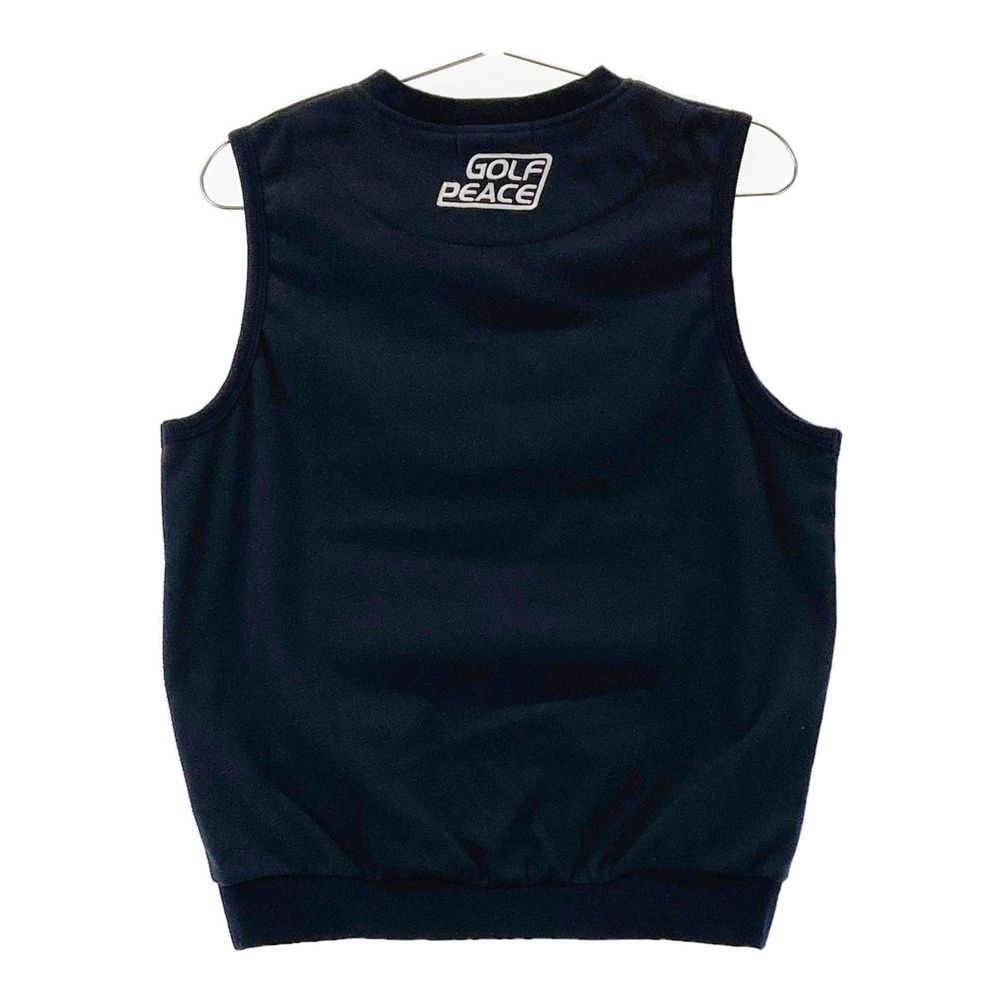 サイズ：M ROUGH&SWELL ラフアンドスウェル Vネックフリースベスト