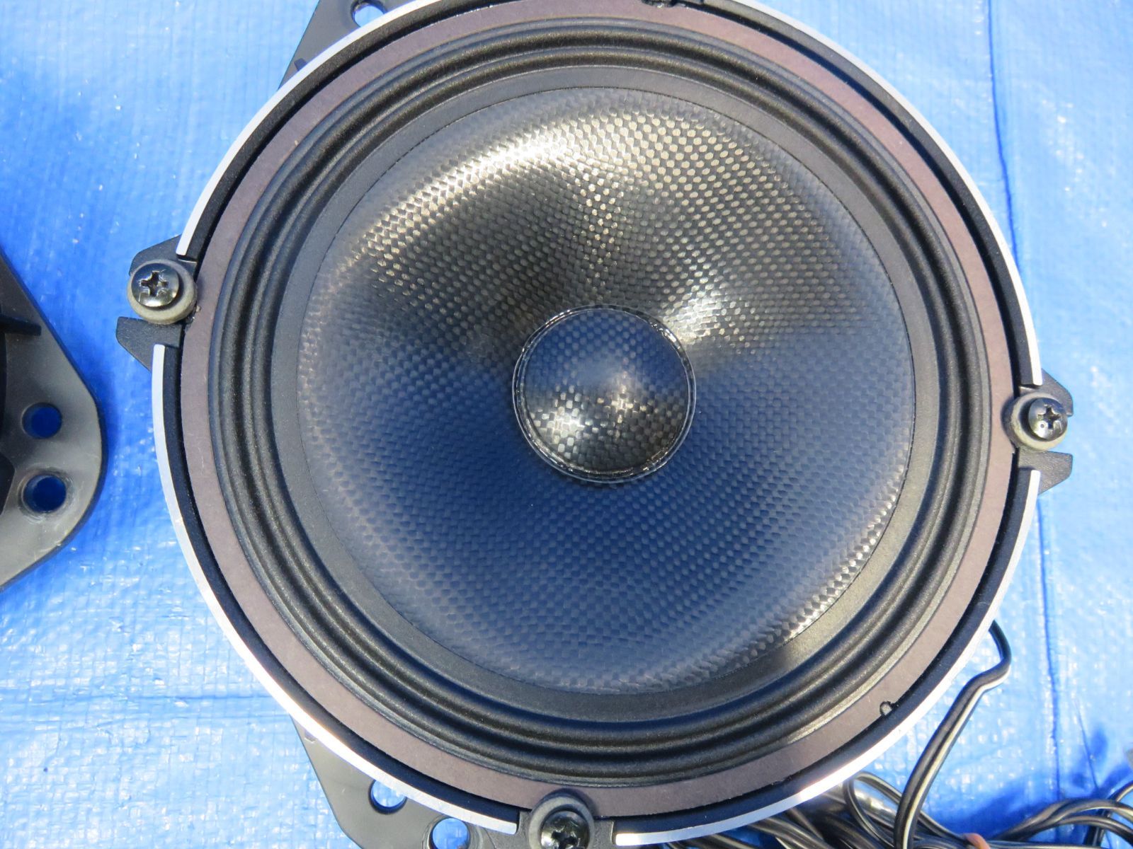 LA9179* 音出しOK カロッツエリア 17cm 2WAY セパレートスピーカー