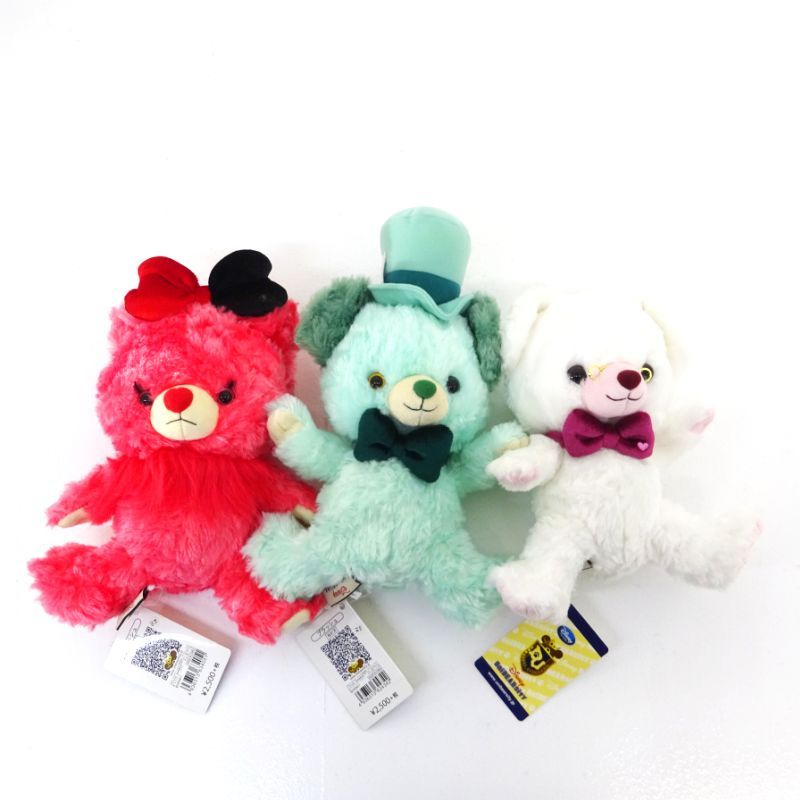 三重店】ディズニー ユニベアシティ アリスシリーズ ぬいぐるみ 4体