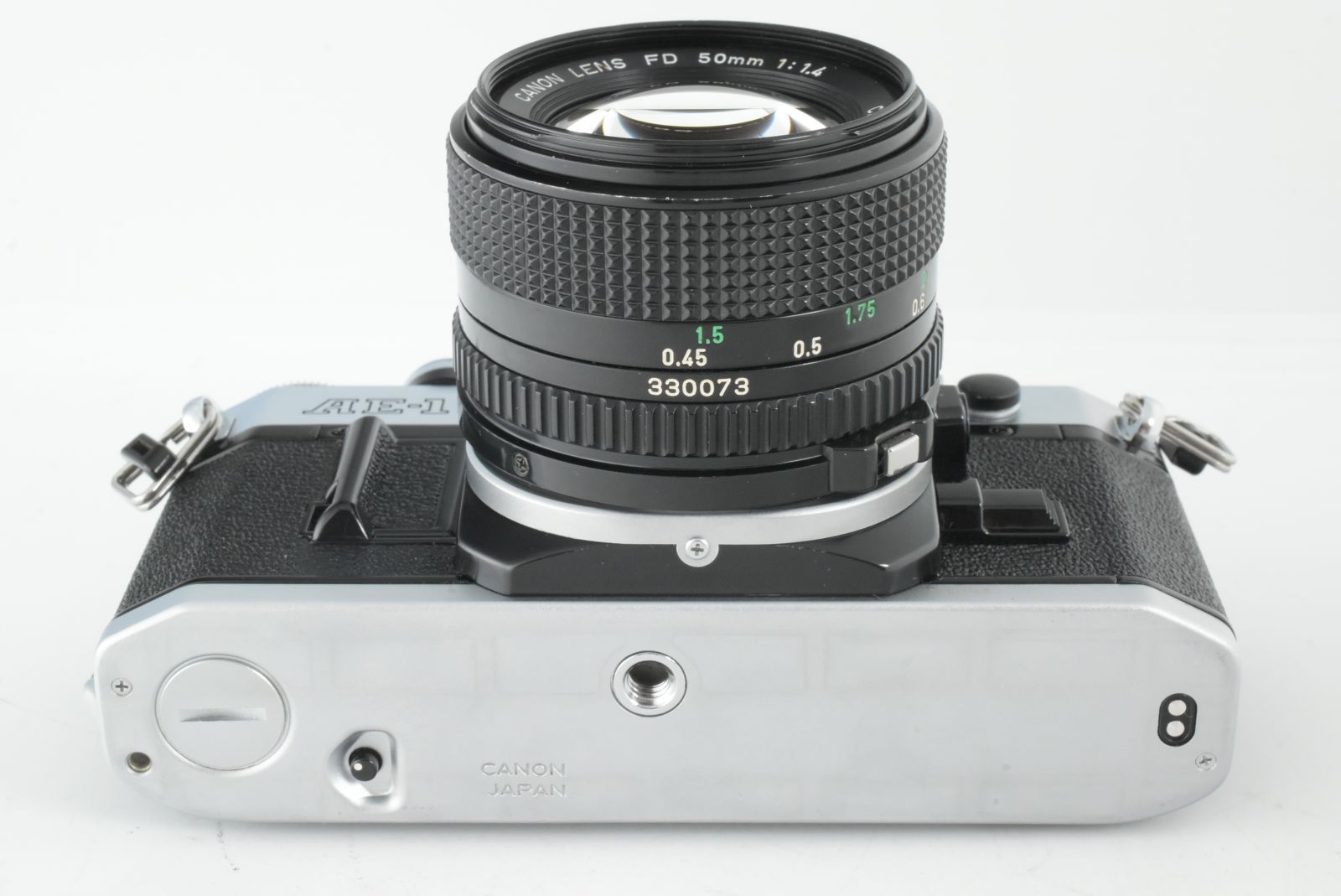 美品】Canon AE-1 SLR Silver New FD NFD 50mm F1.4 Lens キャノン