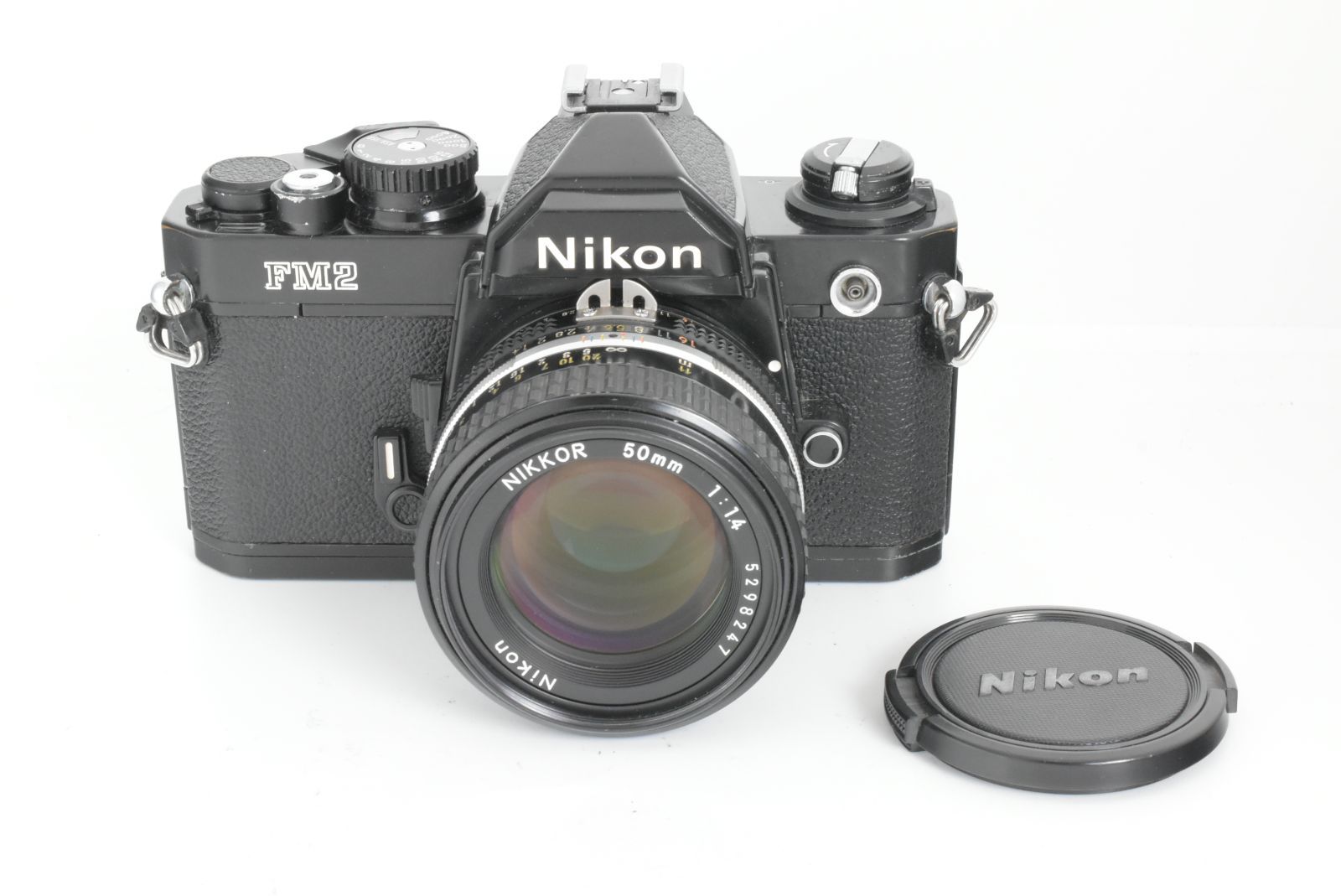 Nikon FM2 SLR 35mm Film Camera Ai-s 50mm F/1.4 Lens ニコン