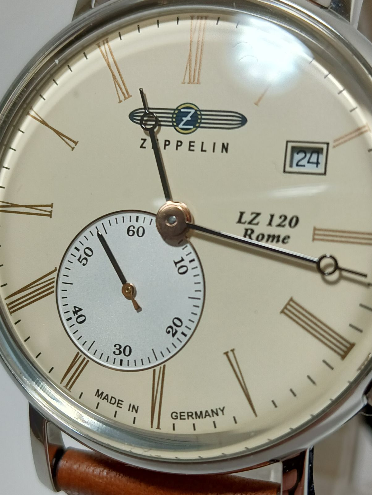 ツェッペリン ZEPPELIN 腕時計 LZ120 Romeローマ 7135-5 クォーツ