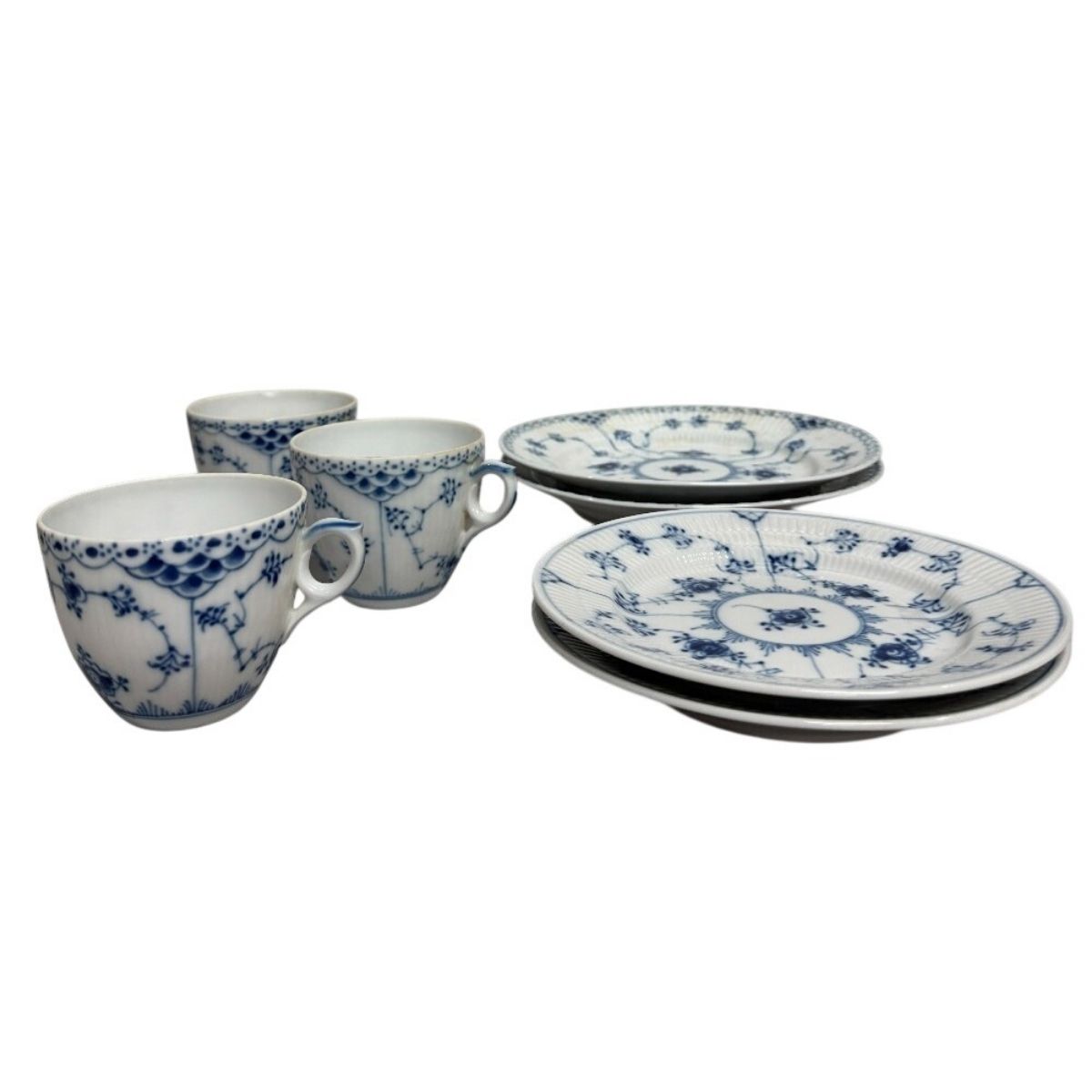 Royal Copenhagen ロイヤルコペンハーゲン カップ＆プレート 計7点