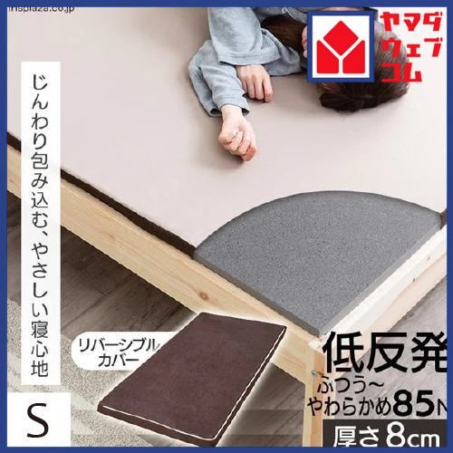 【期間限定大特価】[シングルタイプ 厚8]アイリスオーヤマ(IRIS) MATK8-S 低反発マットレス