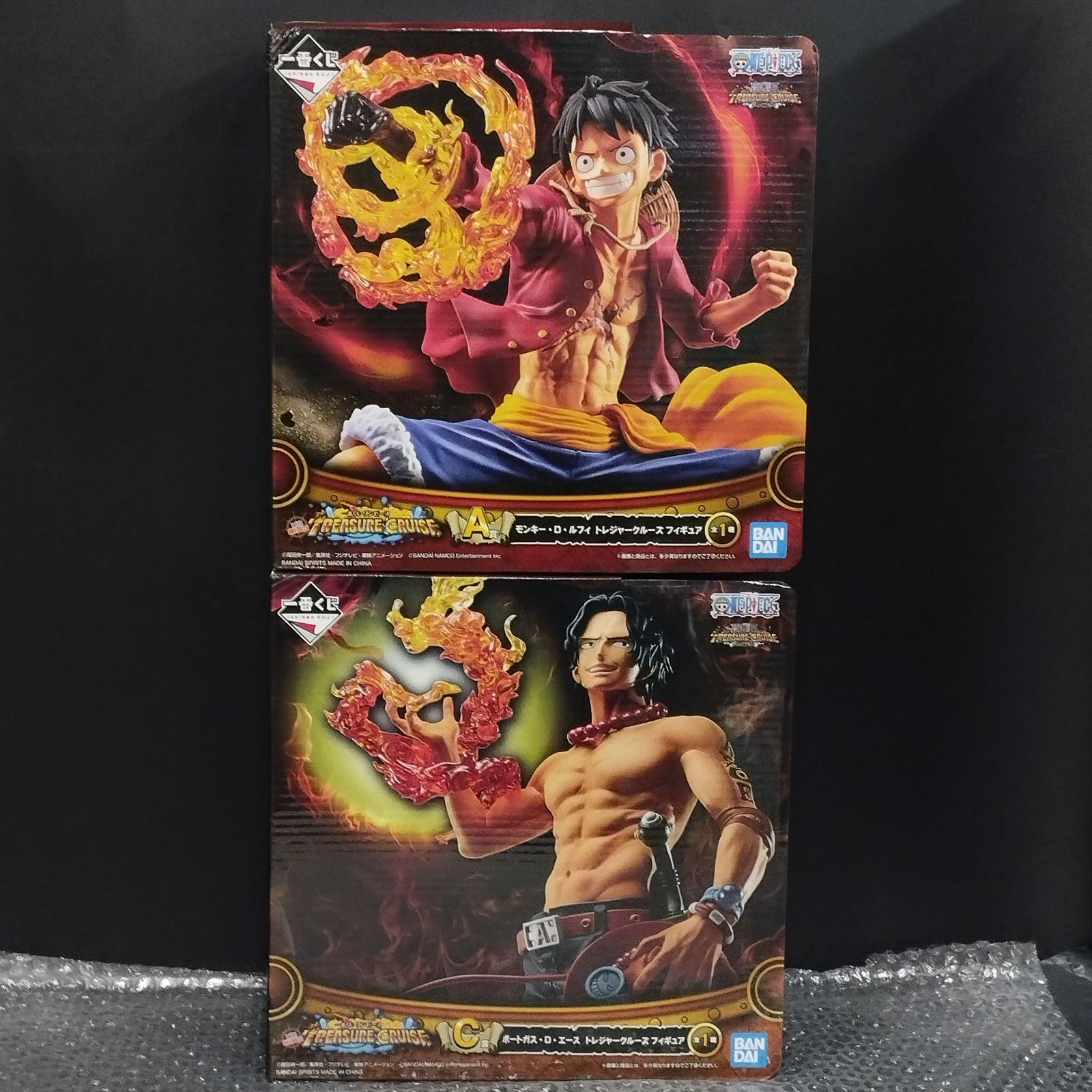 D20574】（未開封品）一番くじ ワンピース A賞ルフィ C賞エース