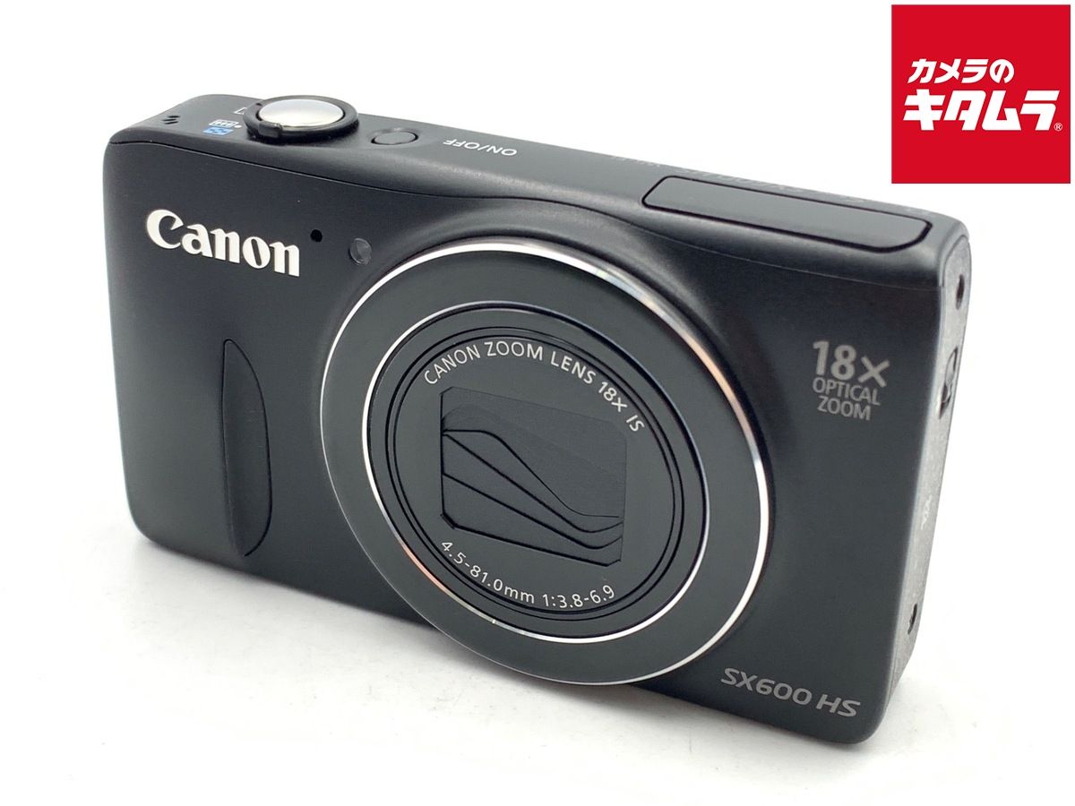 中古】 【並品】 キヤノン PowerShot SX600 HS ブラック - メルカリ