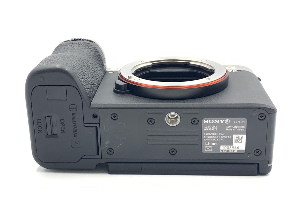中古】 【良品】 ソニー α7C II ボディ シルバー [ILCE-7CM2 S] - メルカリ