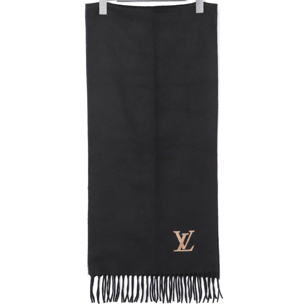LOUIS VUITTON エシャルプ・ジェラム マフラー ブラック 400788 - メルカリ