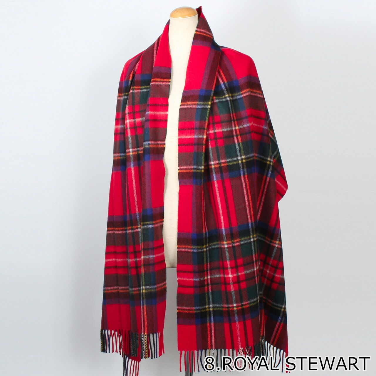 ジョシュアエリス JOSHUA ELLIS カシミア大判ストール（カシミヤ