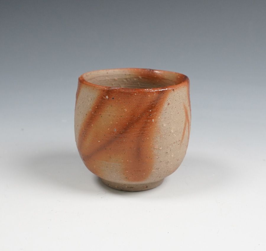 山本雄一 備前酒呑 ぐいのみ 盃 共箱 酒器 - メルカリ