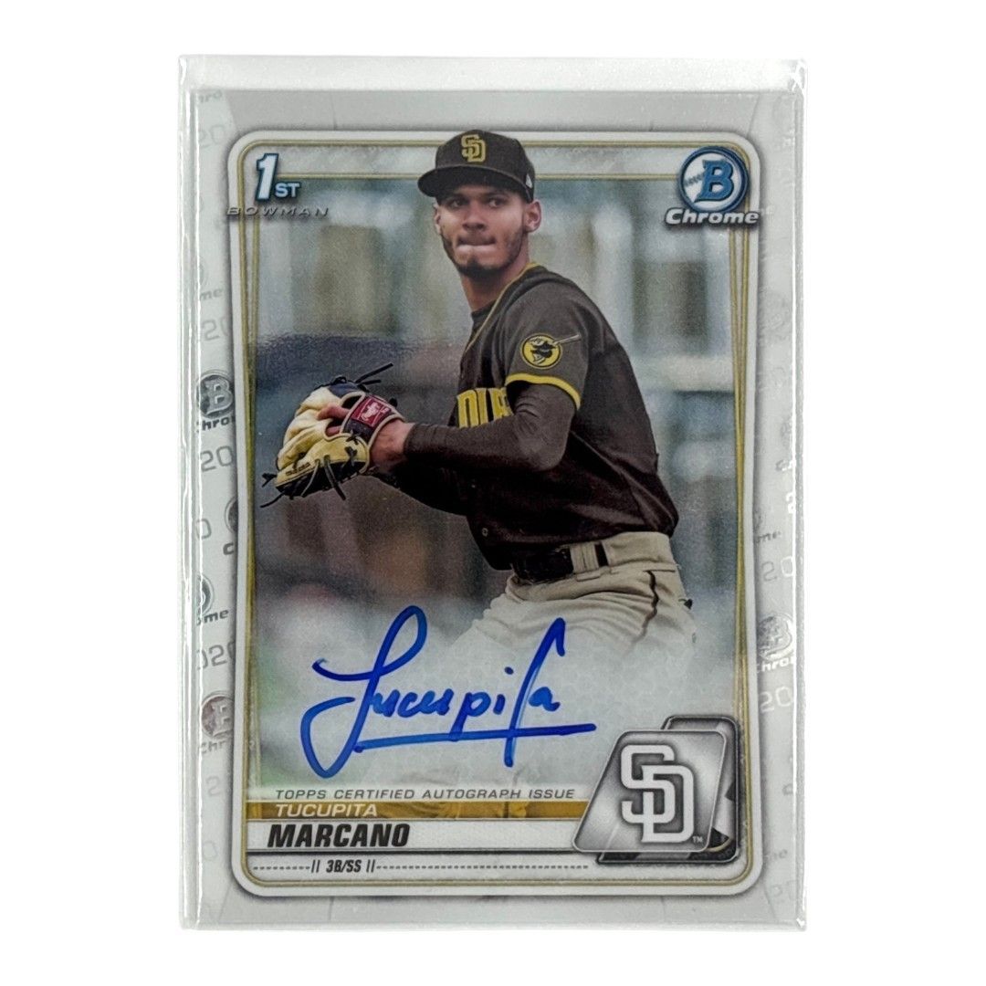 TOPPS MLBカード BOWMAN CHROME 1ST TUCUPITA MARCANO SAN DIEGO