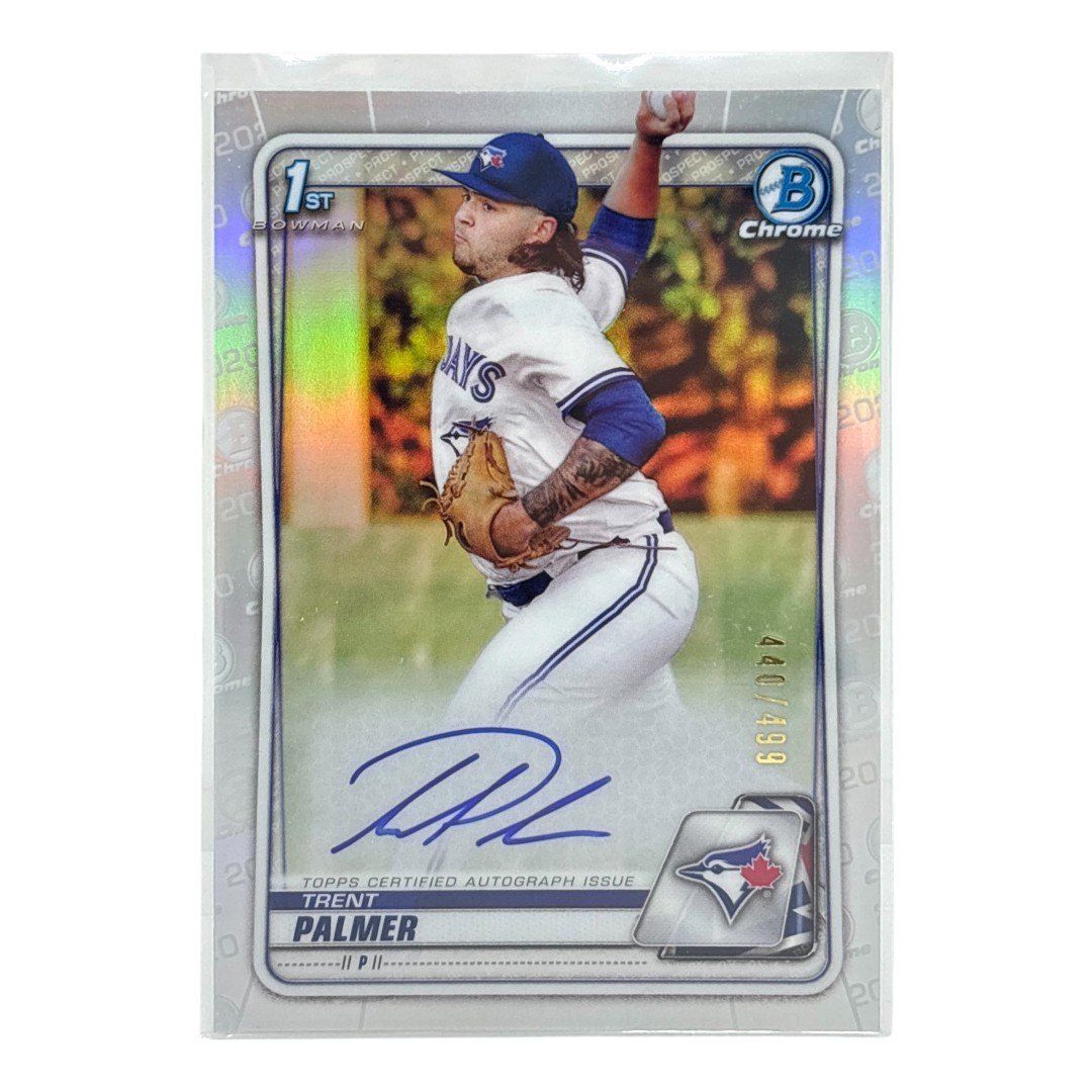 TOPPS MLBカード BOWMAN CHROME 1ST TRENT PALMER TORONTO BLUE JAYS