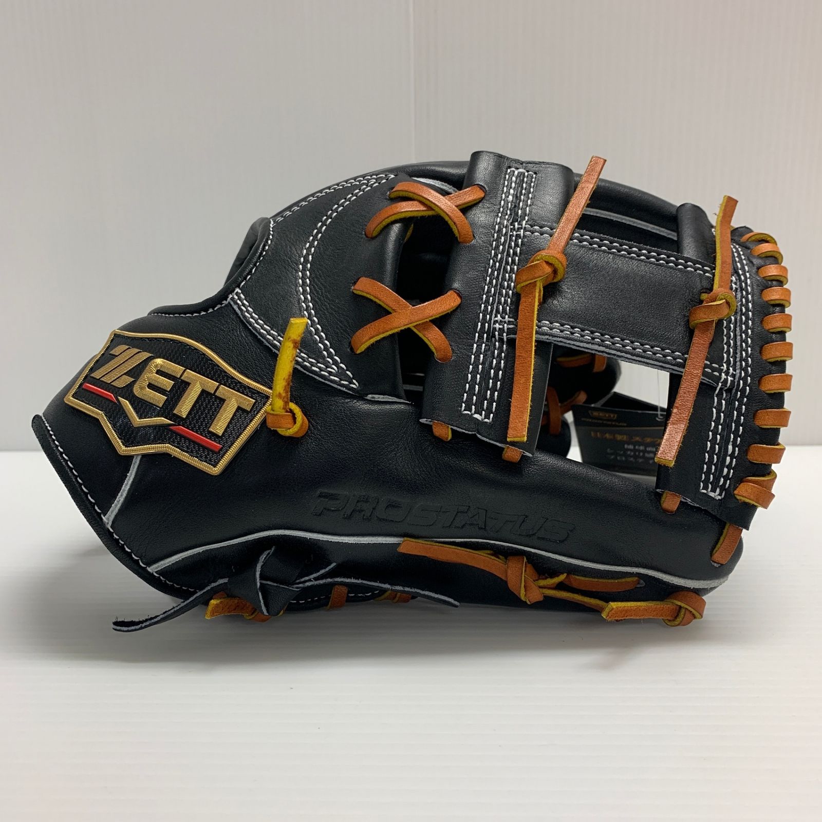 ゼット ZETT プロステイタス 軟式 大人 一般 二塁手・遊撃手用 グローブ グラブ 右投げ BRGB765SG タグ付き  野球 7903