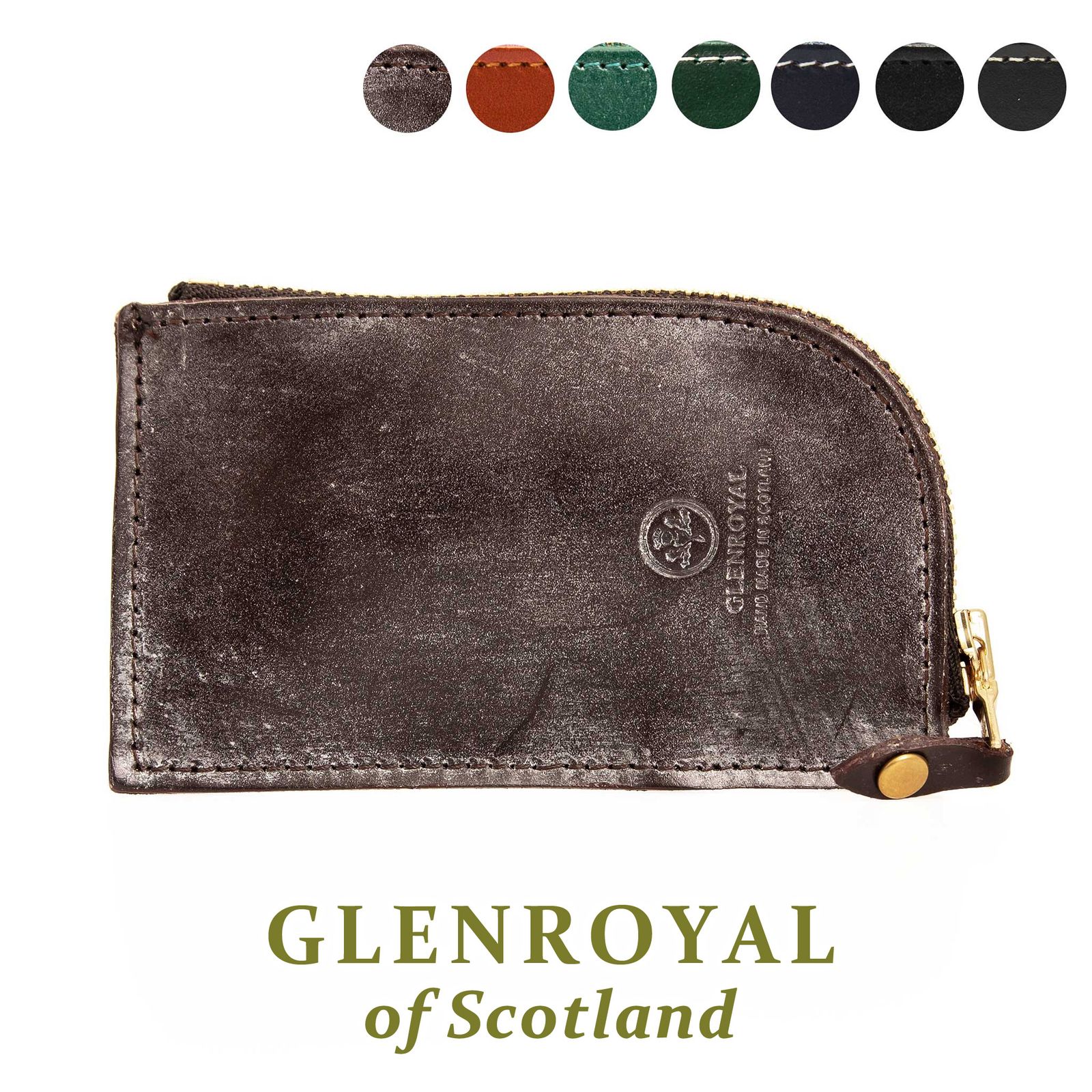 グレンロイヤル GLENROYAL キーケース ZIPPED KEYCASE メンズ