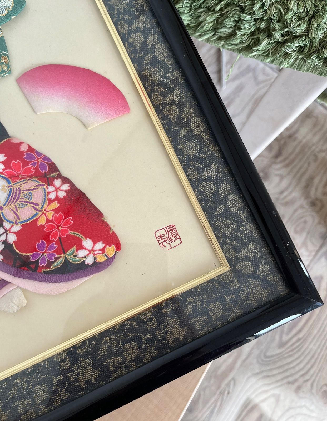 押し絵 額装「艶姿」斎藤すみ江作 日本人形 伝統工芸 壁掛け - メルカリ