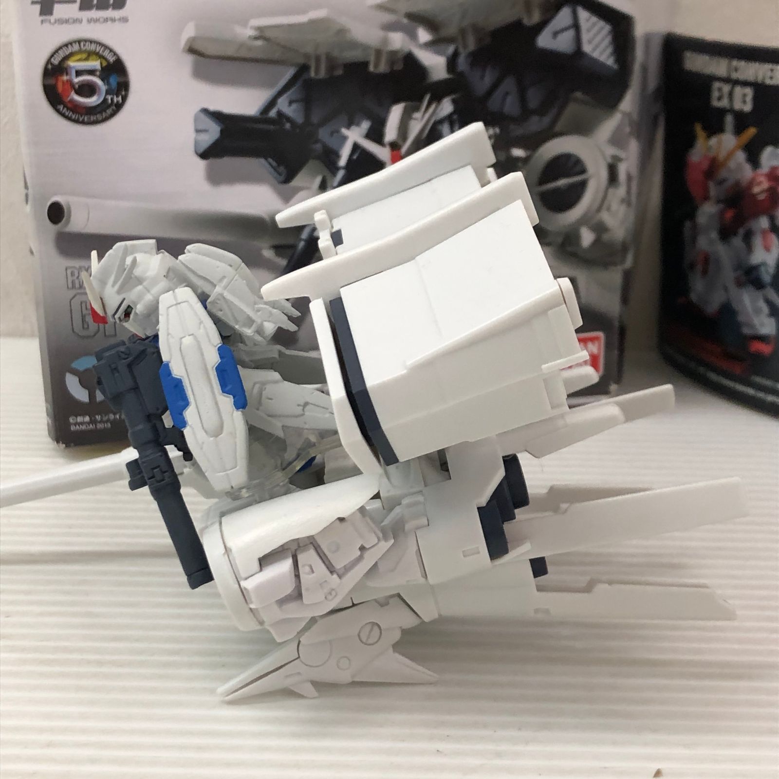 △FW GUNDAM CONVERGE EX03、EX07（台座欠品） 2つセット ジャンク品