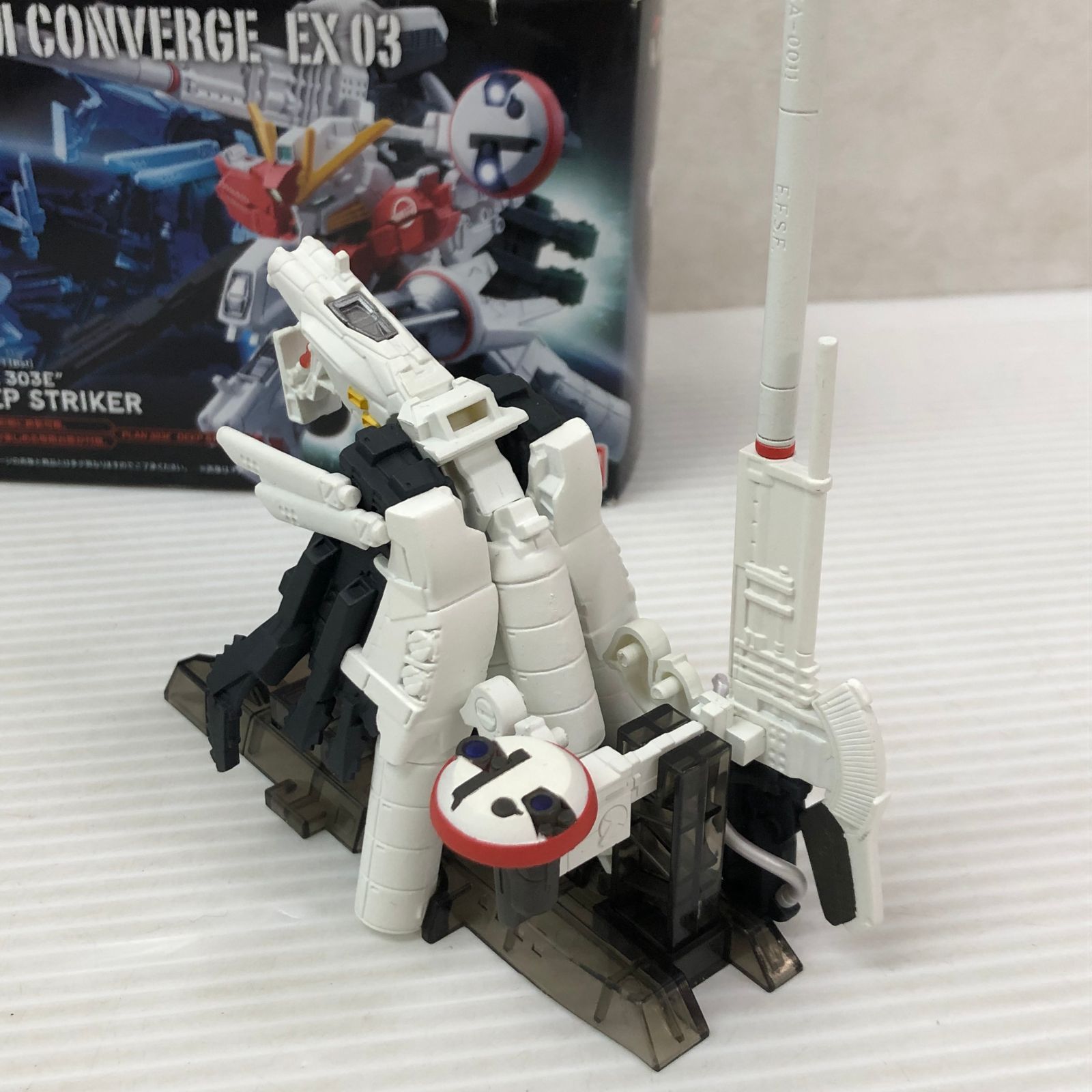 △FW GUNDAM CONVERGE EX03、EX07（台座欠品） 2つセット ジャンク品