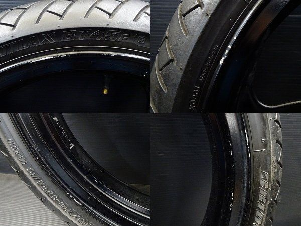 バリオス 1995年式 ZR250A 1型 フロントホイール Kawasaki BALIUS