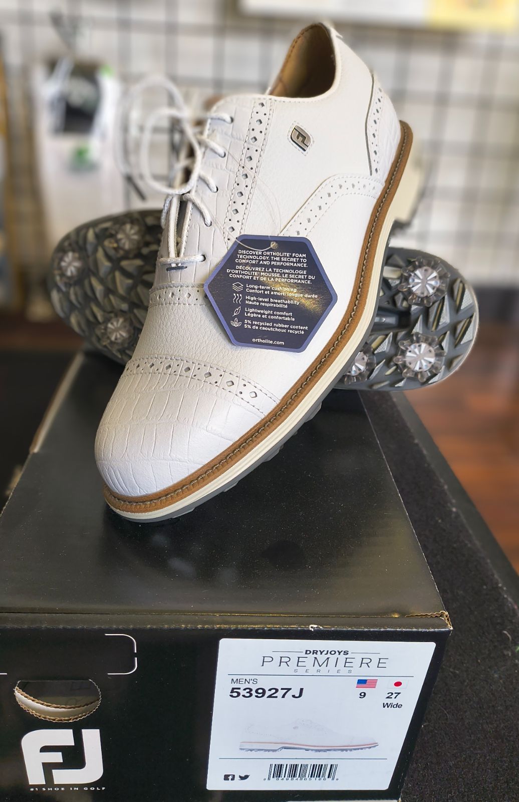 レアモデル】フットジョイ メンズ ゴルフシューズ ドライジョイズ