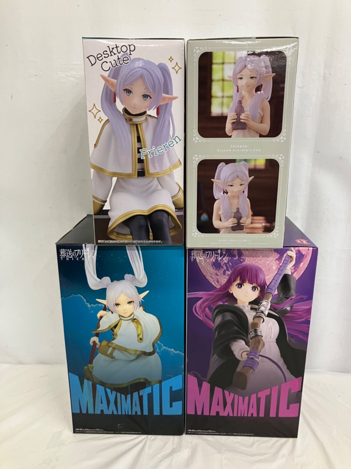 未開封 葬送のフリーレン フリーレン フェルン フィギュア 4種 LF2821