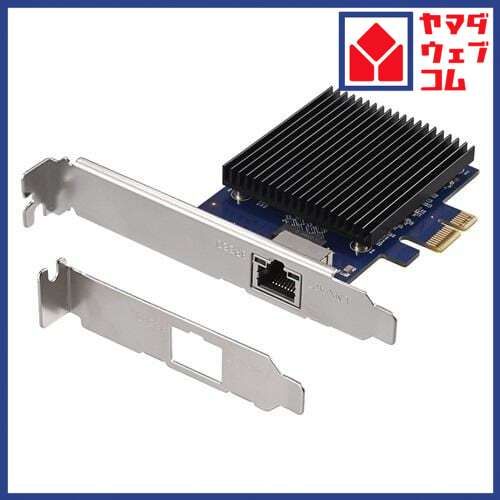 BUFFALO LGYPCIEMG3 10GbE対応 PCI Express バス用LANカード Wake on LAN機能 Windows対応