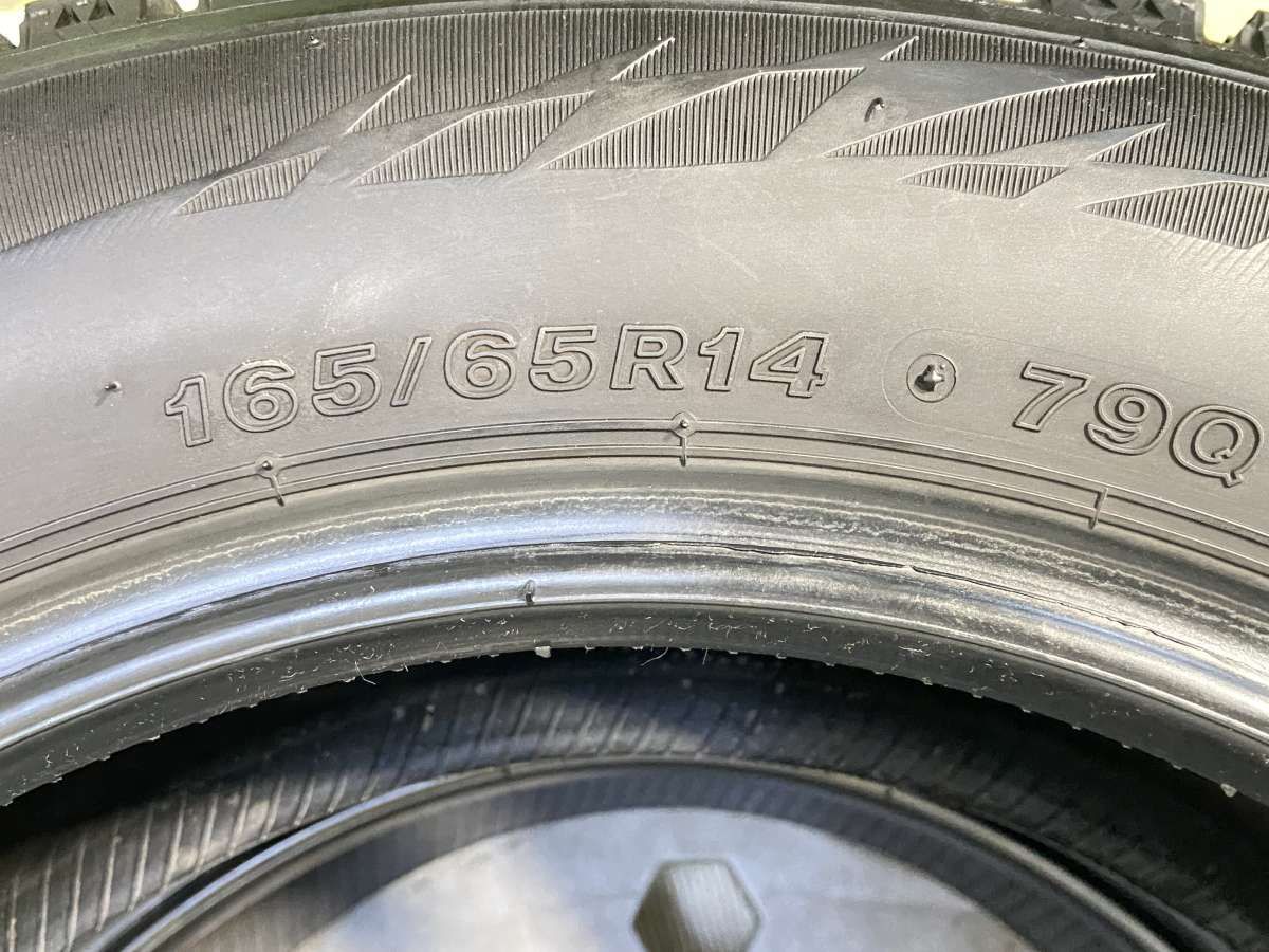 165/65R14 ブリヂストン ブリザック VRX2 中古タイヤ スタッドレス