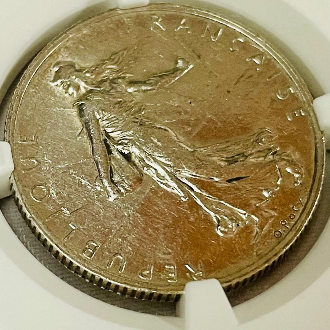 種を蒔く人 仏 2フラン銀貨 1917 NGC XF DETAILS マリアンヌ - メルカリ